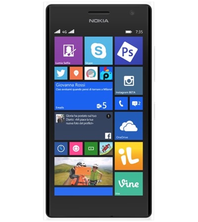 Nokia Lumia 730 Dual-SIM White