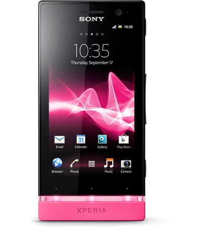 Sony ST25i Xperia U Black Pink