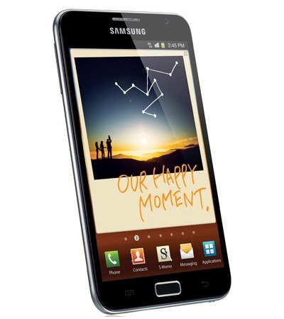 Samsung N7000 Galaxy Note Metallic Black