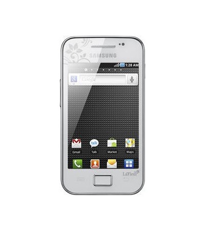 Samsung S5830i Galaxy Ace White La Fleur (GT-S5830UWZXEZ)