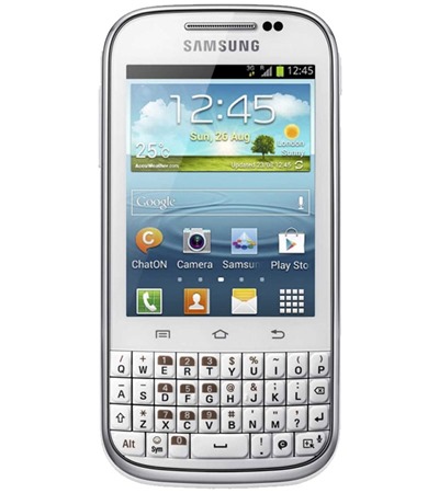 Samsung B5330 Galaxy Chat White (GT-B5330ZWAETL)