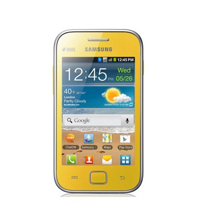 Samsung S6802 Galaxy Ace Duos Yellow (GT-S6802ZYAETL)