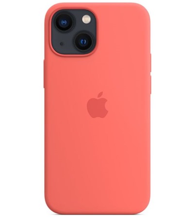 Apple silikonov kryt s MagSafe na Apple iPhone 13 mini pomelov rov (Pink Pomelo) Sleva na 4smarts sklo pro Apple iPhone 13 mini 20%