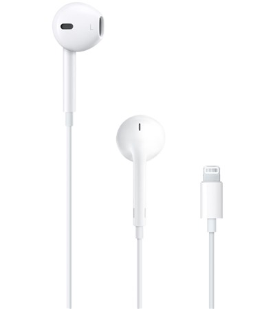 Apple EarPods Lightning sluchátka bílá (MMTN2ZM/A) 4smarts GaN Flex Pro 200W PD / QC nabíječka s prodlužovacím adaptérem ,LDNIO SC10610 prodlužovací kabel 2m 10x zásuvka, 5x USB-A, 1x USB-C bílý