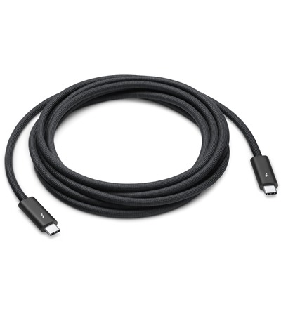 Apple USB-C Thunderbolt 4 100W 3m ern kabel (MWP02ZM/A) Sleva 15% na organizr kabel