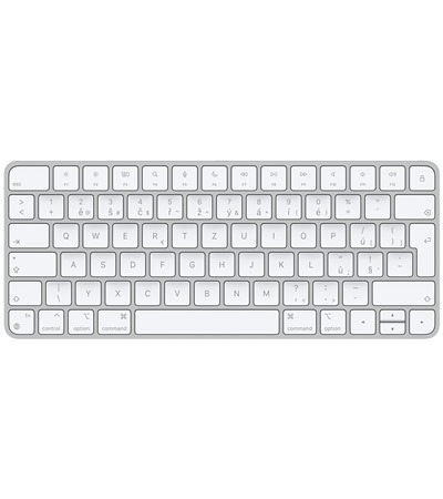 Apple Magic Keyboard klvesnice pro Mac CZ stbrn TB Clean stlaen vzduch 600ml