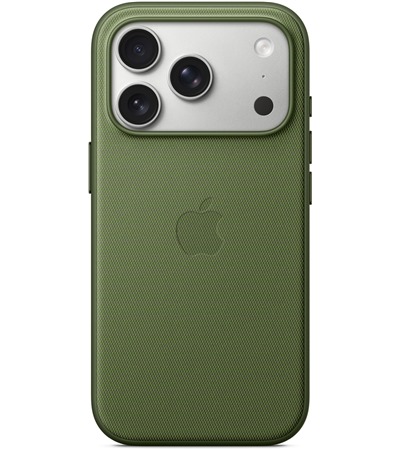 Apple TechWoven tkan� zadn� kryt s podporou MagSafe pro Apple iPhone 17 Pro zelen�