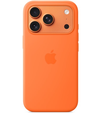 Apple silikonov� zadn� kryt s podporou MagSafe pro Apple iPhone 17 Pro terakotov�