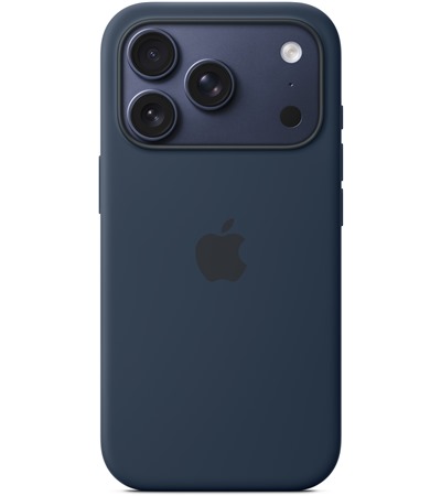 Apple silikonov� zadn� kryt s podporou MagSafe pro Apple iPhone 17 Pro temn� inkoustov�