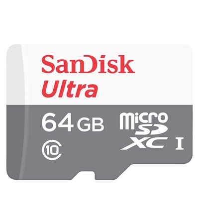 SanDisk Ultra microSDXC 64GB 100MB / s + adaptér