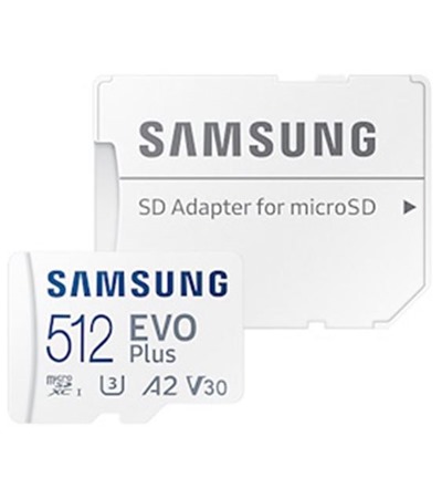 Samsung EVO+ microSDXC 512GB + SD adaptr (MB-MC512KA / EU)