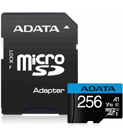 ADATA Premier Class microSDXC 256GB + adapt�r
