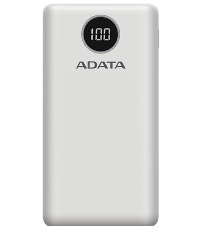 ADATA P20000QCD powerbanka 18W 20000mAh PD/ QC bl Tech-Protect PC6X6 prodluovac kabel 2m 6x zsuvka, 3x USB-A 3x USB-C 