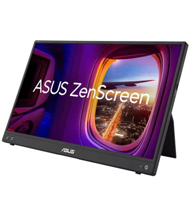 ASUS ZenScreen MB16AHV 15,6'' IPS penosn monitor ern 4smarts GaN Flex Pro 200W PD / QC nabjeka s prodluovacm adaptrem ,LDNIO SC10610 prodluovac kabel 2m 10x zsuvka, 5x USB-A, 1x USB-C bl 