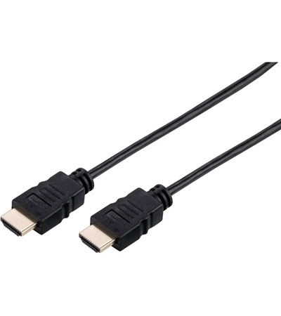 C-TECH HDMI 2.0 / HDMI 2.0, 1m �ern� kabel Sleva 15% na organiz�r kabel�  