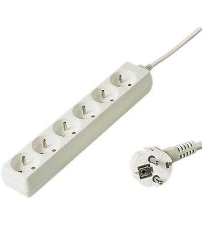 PremiumCord prodlu�ovac� kabel 3m, 6x z�suvka b�l� Tech-Protect PC6X6 prodlu�ovac� kabel 2m 6x z�suvka, 3x USB-A 3x USB-C 