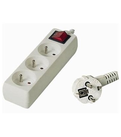 PremiumCord prodlu�ovac� kabel 10m, 3x z�suvka b�l� Tech-Protect PC6X6 prodlu�ovac� kabel 2m 6x z�suvka, 3x USB-A 3x USB-C 