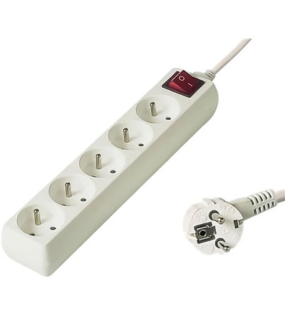 PremiumCord prodluovac kabel 2m, 5x zsuvka bl Tech-Protect PC6X6 prodluovac kabel 2m 6x zsuvka, 3x USB-A 3x USB-C 