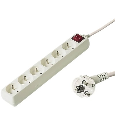 PremiumCord prodluovac kabel 5m, 6x zsuvka bl Tech-Protect PC6X6 prodluovac kabel 2m 6x zsuvka, 3x USB-A 3x USB-C 