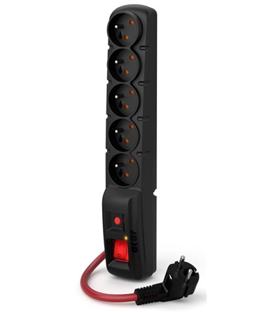 PremiumCord Acar F5 prodlu�ovac� kabel s p�ep�ovou ochranou 3m, 5x z�suvka �ern� Tech-Protect PC6X6 prodlu�ovac� kabel 2m 6x z�suvka, 3x USB-A 3x USB-C 