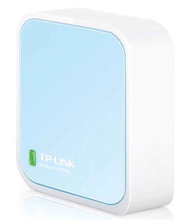 TP-Link TL-WR802N penosn router LDNIO SC10610 prodluovac kabel 2m 10x zsuvka, 5x USB-A, 1x USB-C bl