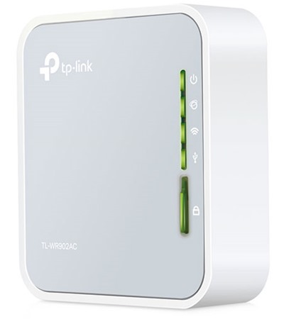 TP-Link TL-WR902AC penosn router Tech-Protect PC6X6 prodluovac kabel 2m 6x zsuvka, 3x USB-A 3x USB-C 