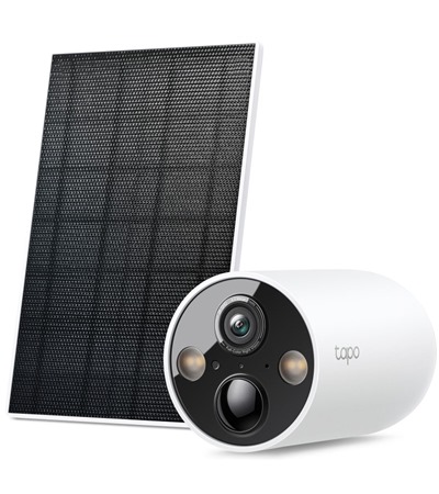 TP-Link Tapo C425 KIT bezdr�tov� venkonvn� bezpe�nostn� IP kamera b�l� Tech-Protect PC6X6 prodlu�ovac� kabel 2m 6x z�suvka, 3x USB-A 3x USB-C 