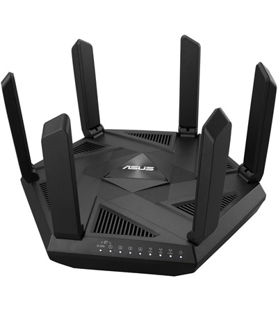 ASUS RT-AXE7800 Extendable router s podporou Wi-Fi 6E ASUS RT-AX53U (AX1800) Extendable router s podporou Wi-Fi 6 ,ASUS TUF Gaming P1 hern podloka pod my ern ,Tech-Protect PC6X6 prodluovac kabel 2m 6x zsuvka, 3x USB-A 3x USB-C 