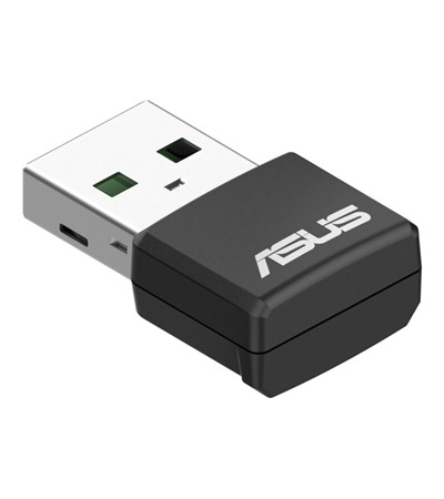ASUS USB-AX55 NANO Wi-Fi 6 adaptr ern ASUS TUF Gaming P1 hern podloka pod my ern ,Tech-Protect PC6X6 prodluovac kabel 2m 6x zsuvka, 3x USB-A 3x USB-C 