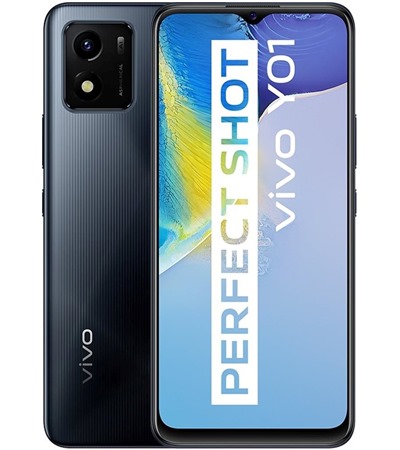 vivo Y01 3GB / 32GB Dual SIM Elegant Black