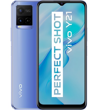 vivo Y21 4GB / 64GB Dual SIM Metallic Blue