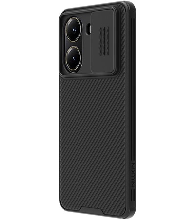 Nillkin CamShield Pro Magnetic zadn kryt s krytkou kamery a zabudovanmi magnety pro POCO X7 Pro ern