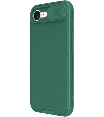 Nillkin CamShield Pro zadn kryt s krytkou kamery pro Apple iPhone 16e zelen