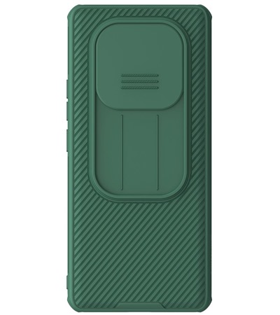 Nillkin CamShield Pro zadn kryt s krytkou kamery pro Xiaomi Redmi Note 14 Pro 5G / POCO X7 zelen
