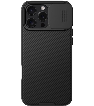 Nillkin CamShield Pro Magnetic zadn kryt s krytkou kamery a zabudovanmi magnety pro Apple iPhone 16 Pro Max modr