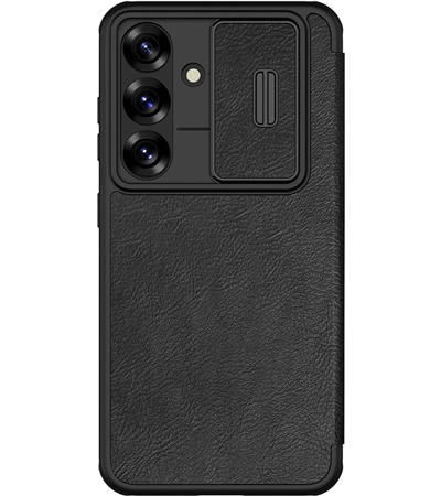 Nillkin Qin Book Pro flipov pouzdro s krytkou kamery pro Samsung Galaxy S25+ ern