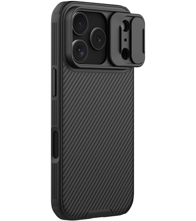 Nillkin CamShield Pro zadn� kryt s krytkou kamery pro Apple iPhone 17 Pro �ern�