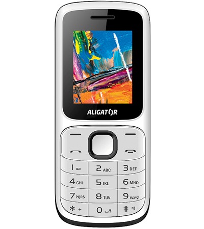 Aligator D210 Dual SIM b�lo-�ern�
