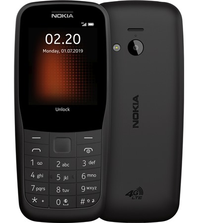 Nokia 220 Dual SIM Black