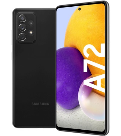 Samsung Galaxy A72 6GB / 128GB Dual SIM Awesome Black (SM-A725FZKDEUE)