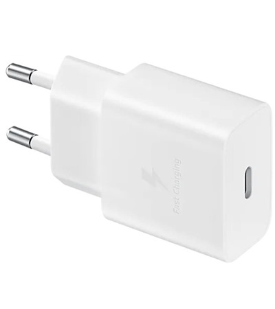 Samsung 15W nab�je�ka USB-C bez kabelu b�l� (EP-T1510NWEGEU) Sleva 15% na organiz�r kabel�  ,Tech-Protect PC6X6 prodlu�ovac� kabel 2m 6x z�suvka, 3x USB-A 3x USB-C 