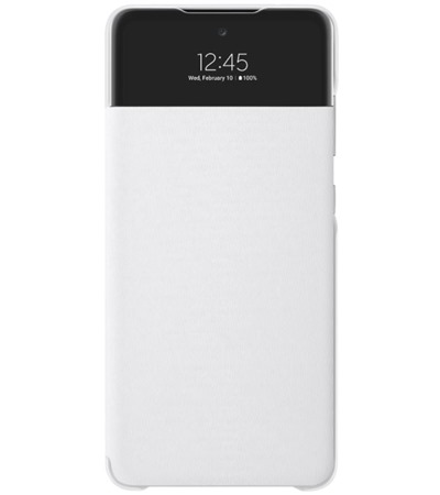 Samsung S-View flipové pouzdro pro Samsung Galaxy A72/A72 5G černé (EF-EA725PBEGEE)