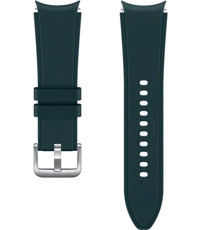 Samsung Ridge Sport Band sportovn� �em�nek s r�hov�n�m 20mm Quick Release pro smartwatch zelen� (ET-SFR88SGEGEU) S / M