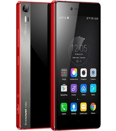 Lenovo Vibe Shot Red