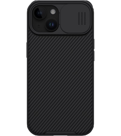 Nillkin CamShield Pro zadní kryt s krytkou kamery pro Apple iPhone 15 černý