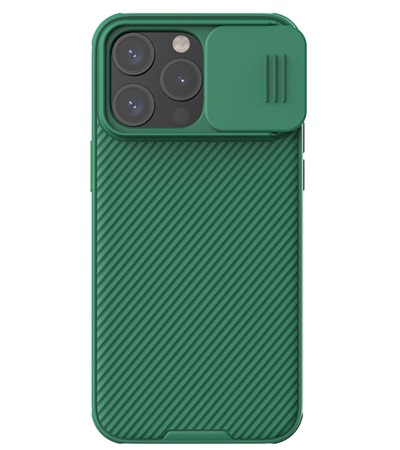 Nillkin CamShield Pro Magnetic zadn kryt pro Apple iPhone 15 Pro Max zelen