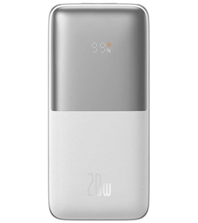 Baseus Bipow Pro powerbanka 20W 10000mAh PD / QC bl Tech-Protect PC6X6 prodluovac kabel 2m 6x zsuvka, 3x USB-A 3x USB-C 