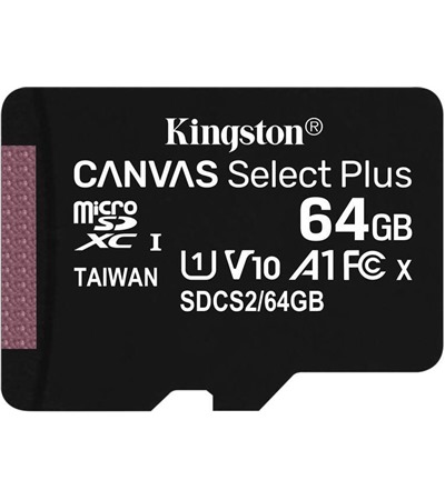 Kingston microSDXC 64GB Canvas Select