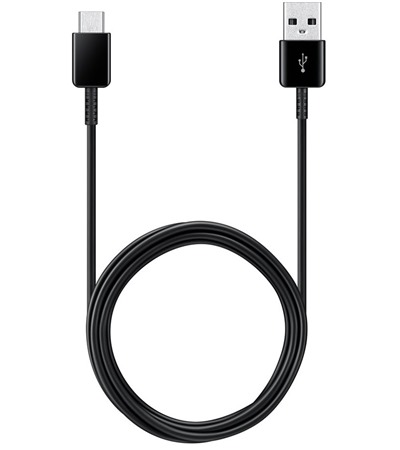 Samsung USB-A / USB-C 1,2m �ern� kabel, bulk (EP-DG950CBE) Sleva 15% na organiz�r kabel�  