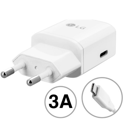 LG MCS-N04ER + EAD63687001 nabíječka s kabelem USB-C bílá  (Bulk)
